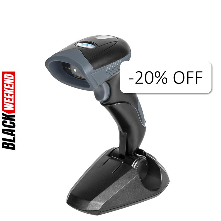 Lector de Código de Barras AON HS-200 2D Hand Scanner Negro