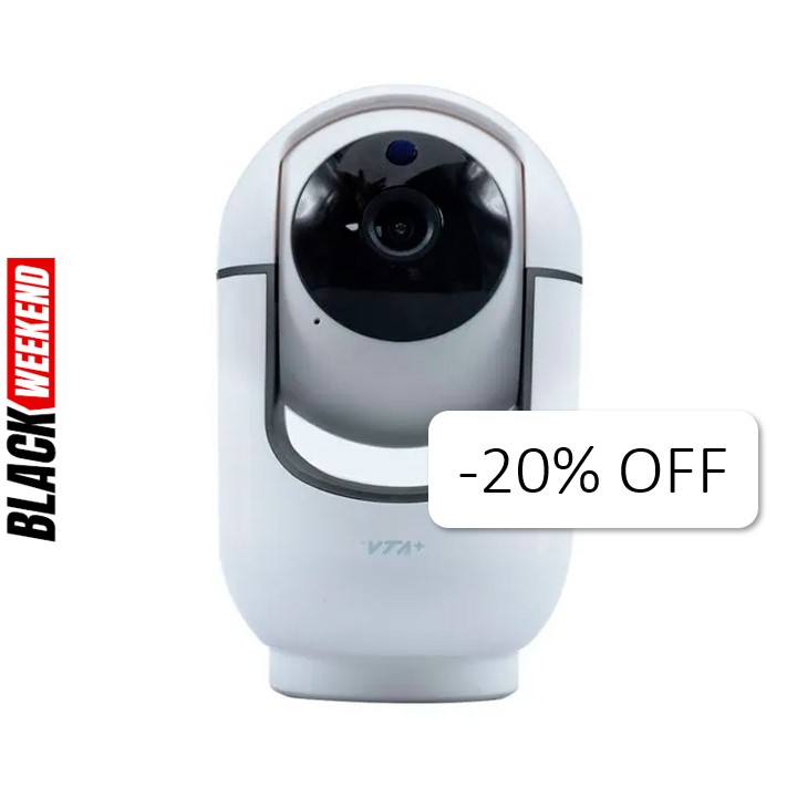 Cámara VTA+ Tipo Domo Interior Ovo II 1080P HD con Rotación Smart Home
