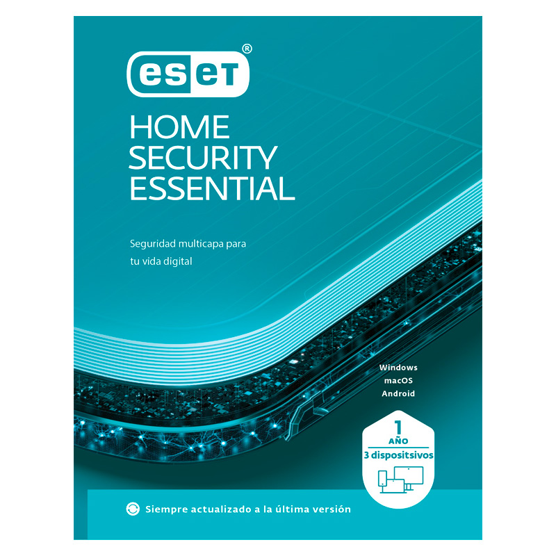 Licencia ESET Home Security Essential 3 dispositivos 1 Año ESD ***DIGITAL***