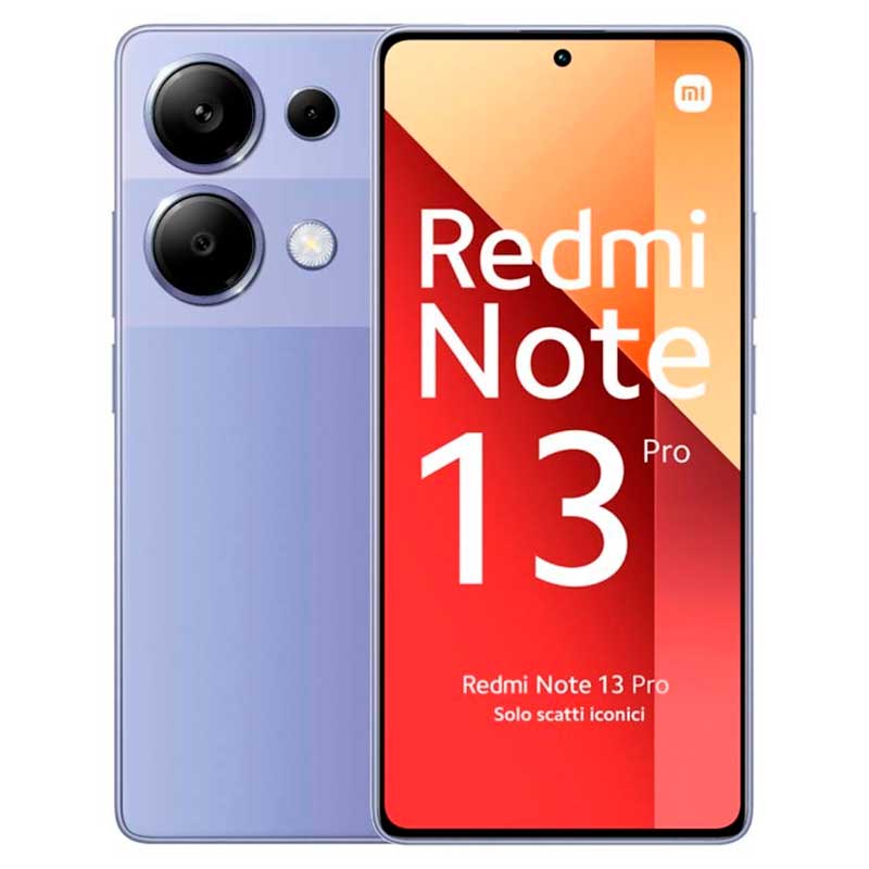 Celular Xiaomi Redmi Note 13 Pro 6.67" 256GB 8GB RAM Dual SIM Purple Lavender