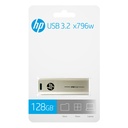 Memoria USB HP 128GB x796w 3.2 Flash Drives Dorado