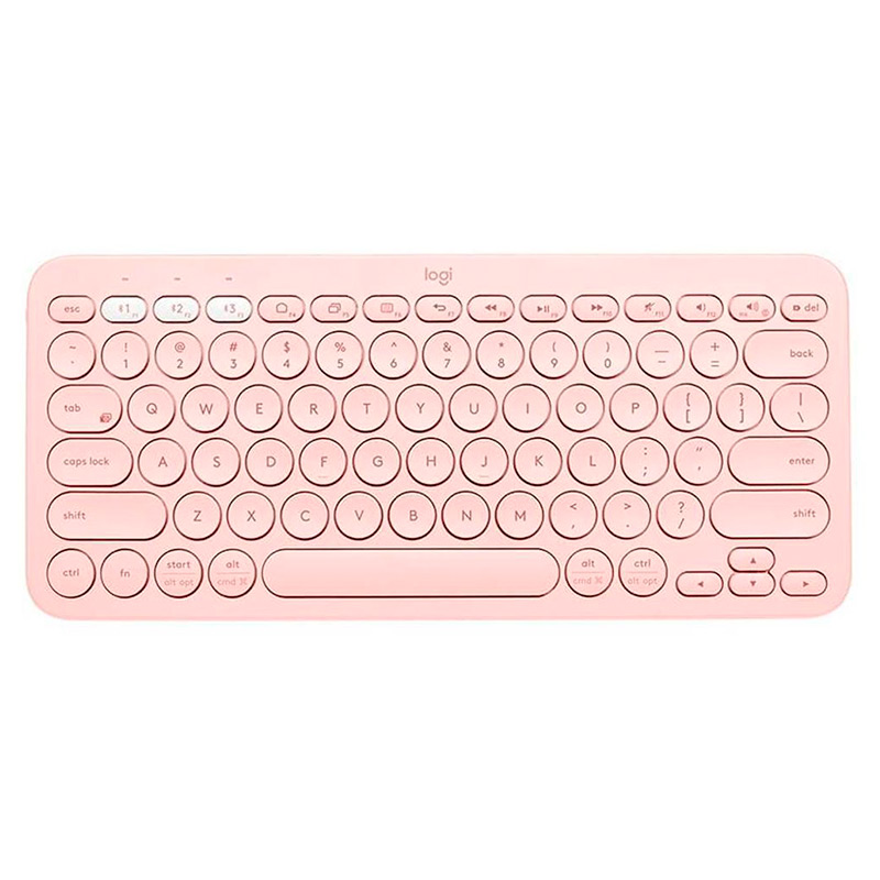 Teclado Inalámbrico Logitech K380 Rosado Español