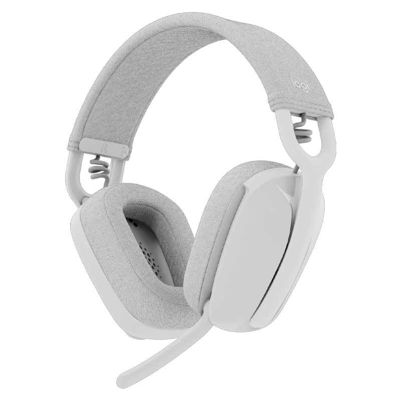 Audífonos tipo Headset Logitech Zone Vibe 100 Inalámbricos con Micrófono Blanco