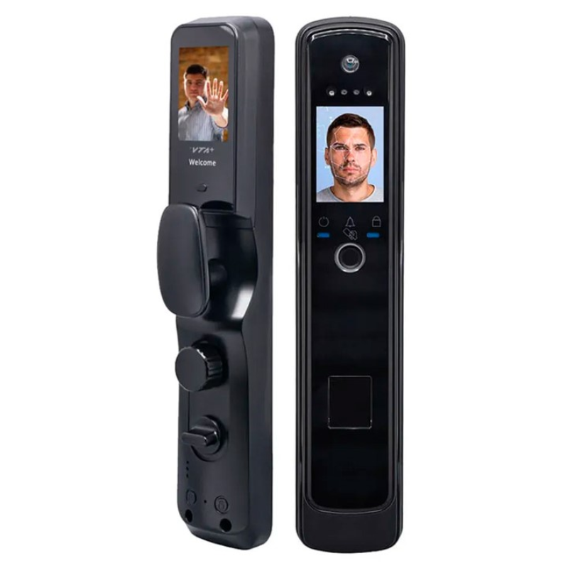 Cerradura Inteligente VTA+ Luxor Tipo Manija Smart Home Con Reconocimiento Facial