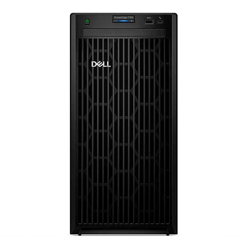 Servidor Dell PowerEdge T150 Intel Xeon E-2324G 16GB RAM 1TB HDD 300 Watts 1 año Garantia Básica Onsite