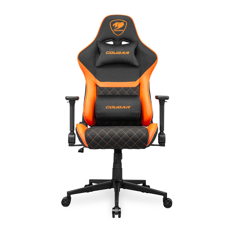 Silla Gaming Cougar Armor One V2 F Negro Naranja