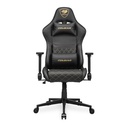 Silla Gaming Cougar Armor One V2 Negro Dorado