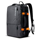 Mochila Cougar Vanguard Travel 17" Negro-Naranja