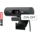Cámara Web Logitech Brio 500 Full HD Negro