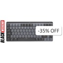 Teclado Inalámbrico Logitech MX Mechanical Mini Negro Español