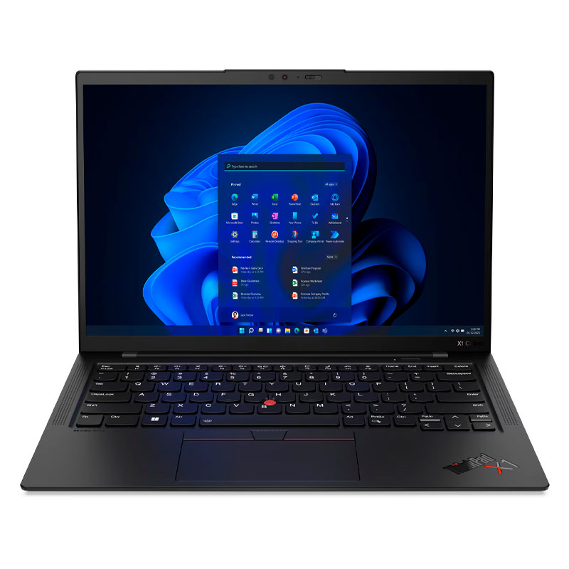 Laptop Lenovo ThinkPad X1 Carbon Gen 11 14" Touchscreen i7-1355U 16GB RAM 512GB SSD Negro W11 Pro Teclado Inglés