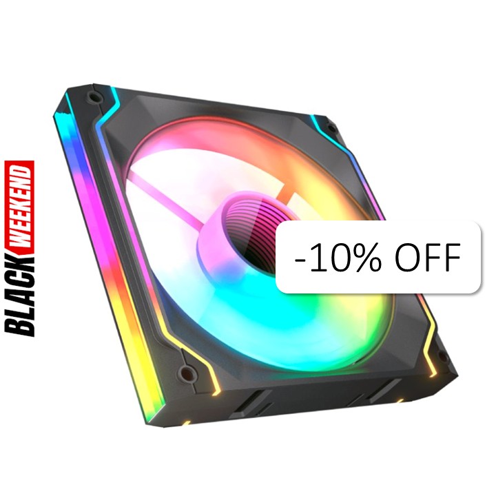 Ventilador Cougar SC140 140mm ARGB Negro