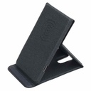 Cargador Inalámbrico Unno Tekno PW5115BK  CHARGEPRO Plegable Fast Charge 15W Negro