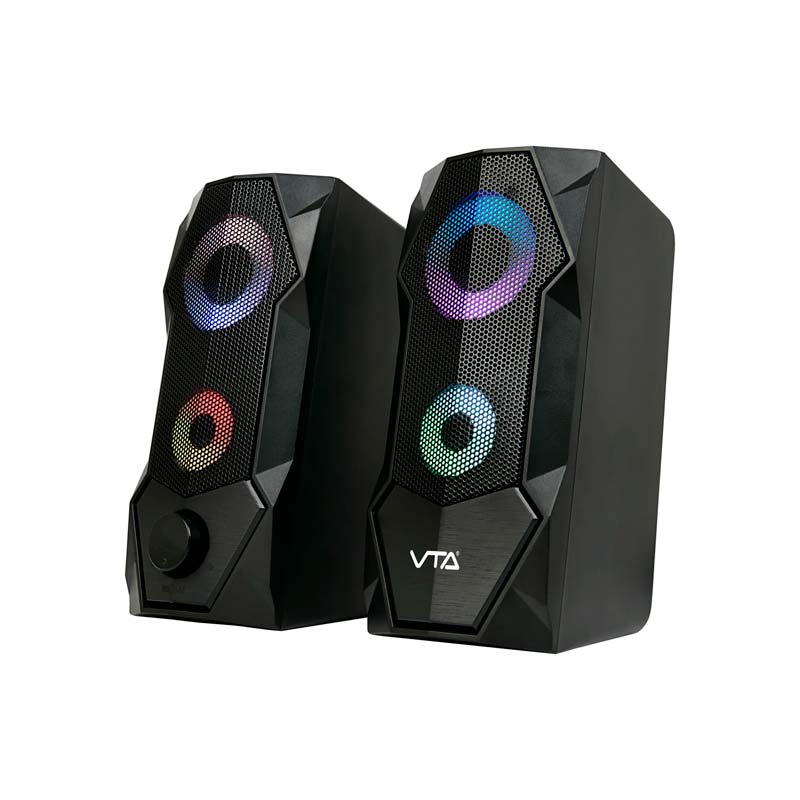 Bocina VTA+ Para Gamer USB 8W Negro