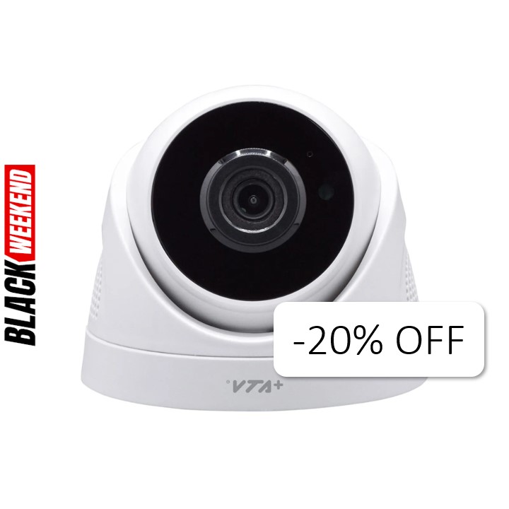 Cámara de Seguridad VTA+ Tipo Domo Interior Nucleus 2K con Rotación Smart Home
