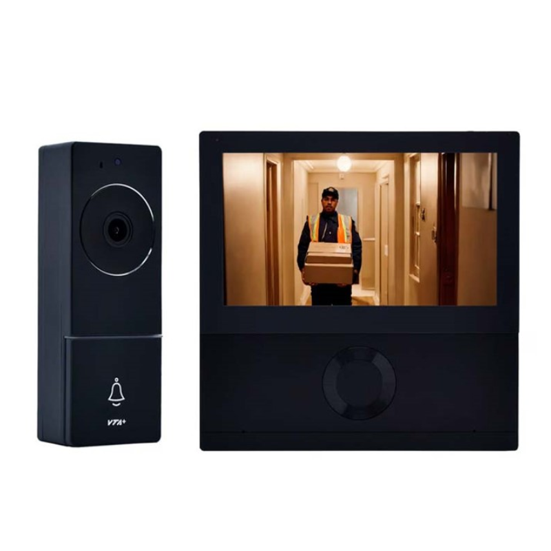 Video Portero Inteligente VTA+1080P con Pantalla Touch 7" y Timbre Smart Home Wi-Fi