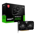 Tarjeta de Video 8GB GDDR6 MSI GeForce RTX4060 VENTUS 2X NEGRO OC HDMI DP PCI Gen 4