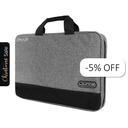 Maletín para Notebook Unno Tekno CitySlim 15.6" Gris/Negro