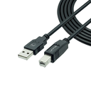 Cable USB para Impresora Unno Tekno CB4006BK 6ft Negro