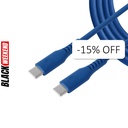 Cable USB-C a USB-C Unno Tekno CB4073BL 1.5 Metros Azul