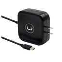 Cargador de Pared Unno Tekno PW5293BK FastCharge USB-C 65W Negro