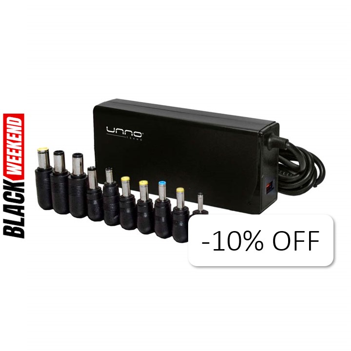 Cargador para Notebook Unno Tekno Universal 90W 10 Pines