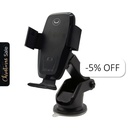 Base para Celular Carga Inalámbrica Unno Tekno CH3009BK Brazo Extendible