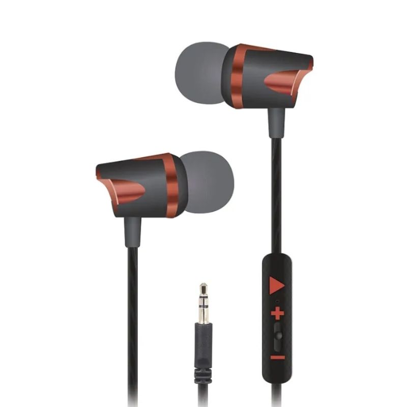 Audífonos In-Ear Unno Tekno HS7009RD 3.5mm SoulBuds Rojo