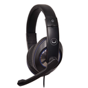 Audífonos Tipo Headset Unno Tekno 3.5mm HS7212BL Ace12 con Micrófono Negro