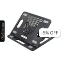 Base para Notebook Unno Tekno NC6115BK 17" con 8 Niveles de Inclinación + Soporte para el Celular