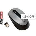 Mouse Inalámbrico Unno Tekno Countour 1600DPI Plateado