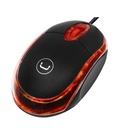 Mouse Alámbrico Unno Tekno Trans 800DPI Negro
