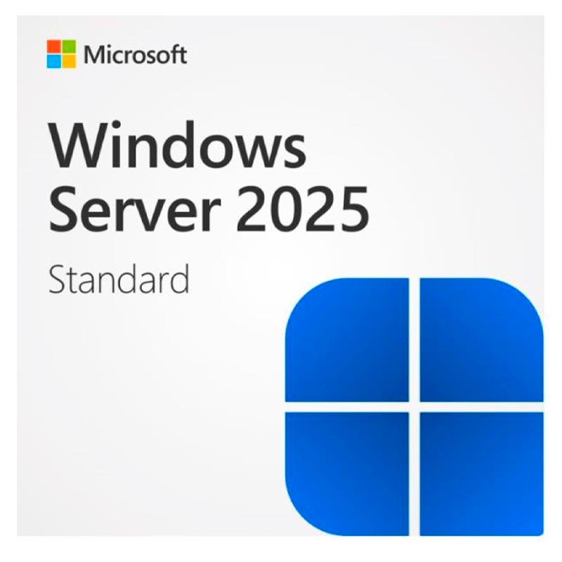 Licencia de Windows Server 2025 Edición Estándar 2 Núcleos CSP ***DIGITAL***