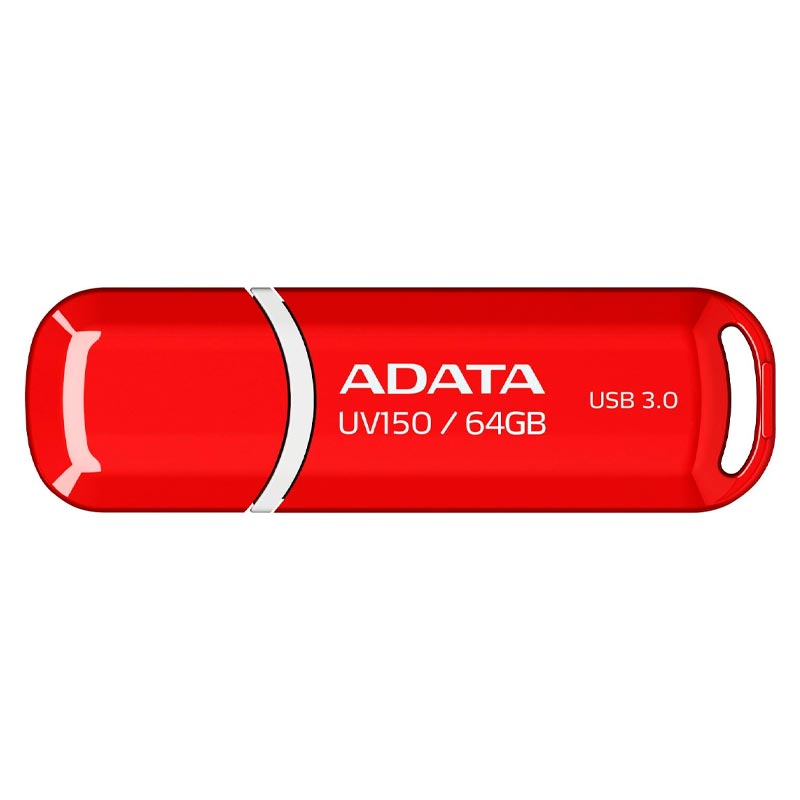 Memoria USB ADATA 64GB UV150 3.0 Rojo