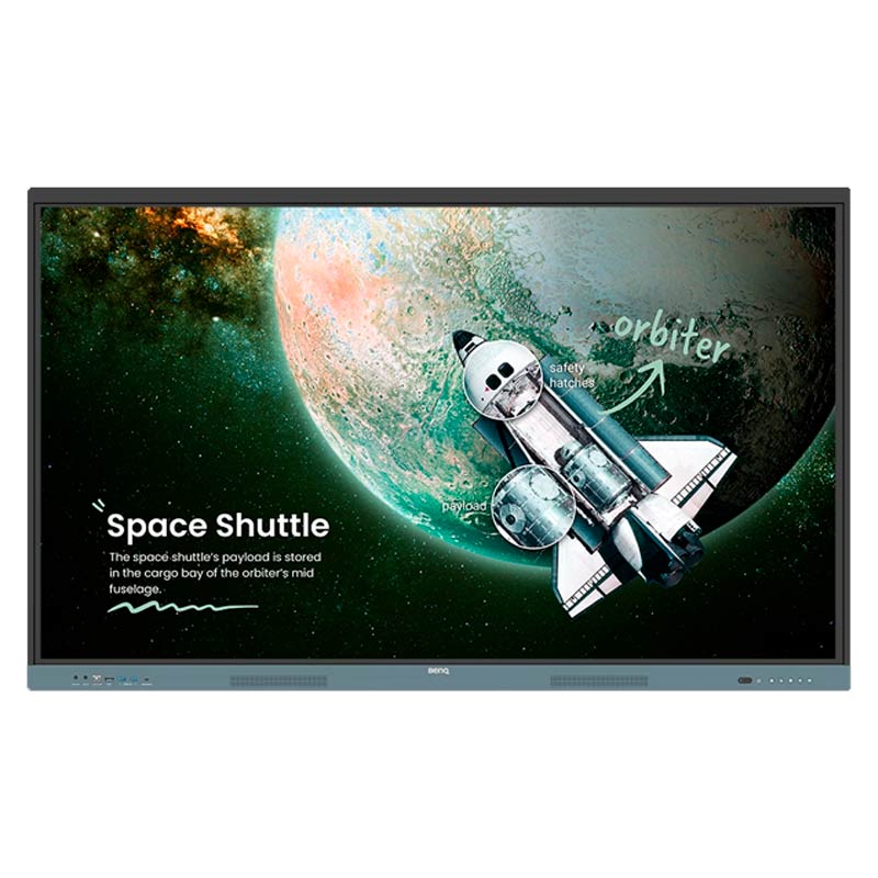 Pantalla Interactiva Táctil 75" BenQ 4K UHD IPS USB-C