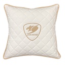 Cojín Cougar Cushion Lander Blanco/Dorado