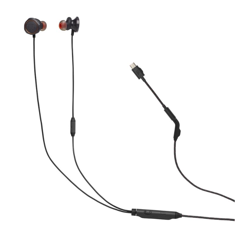 Audífonos In-Ear JBL Quantum 50 USB‑C in‑ear con micrófono Negros