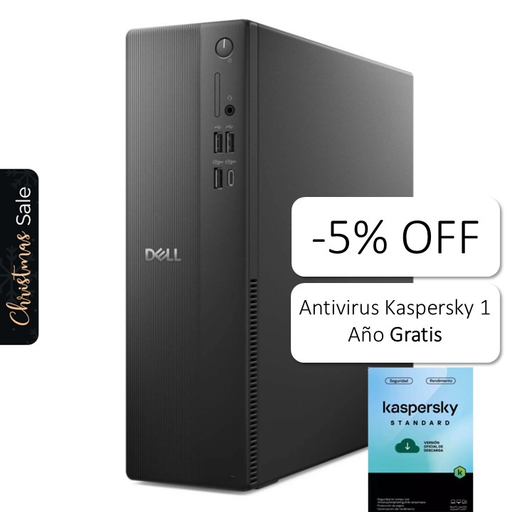 Computadora Dell ECT Slim Core Ultra 7 265 16GB RAM 1TB SSD W11 Home Inglés