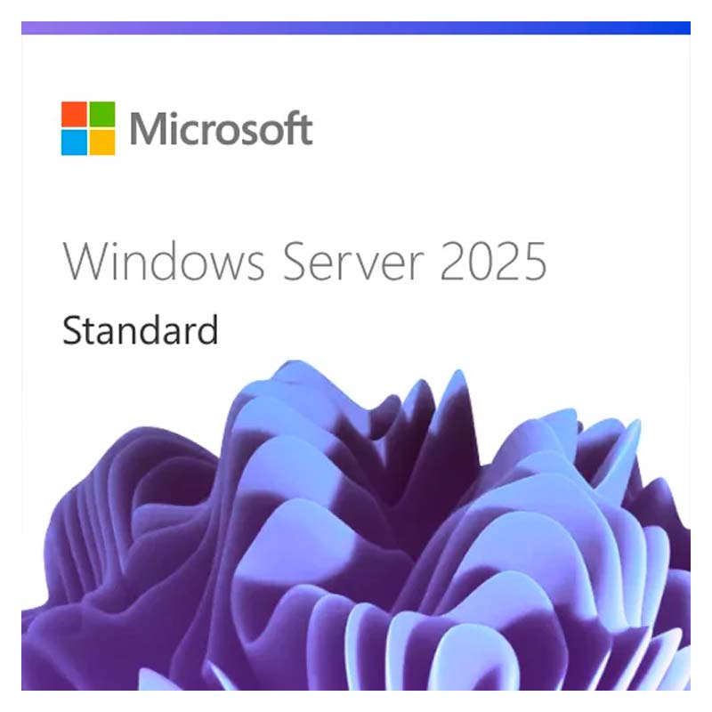 Licencia Windows Server 2025 Edición Estándar OEI - 16 Núcleos ***FISICA***