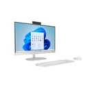 Computadora AIO HP 24-cr0250la 23.8" AMD Ryzen 5 7520U 8GB RAM 512GB SSD AMD Radeon W11 Home Blanco Teclado Español