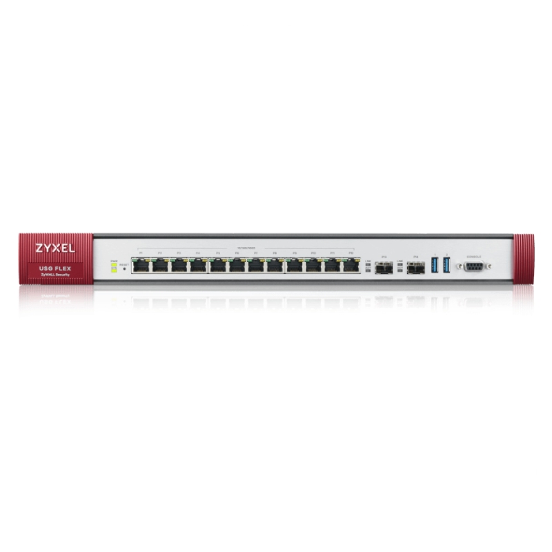 Firewall UTM Zyxel USG FLEX 700H 10G SFP+ PoE+ con Licencia Gold por 1 Año
