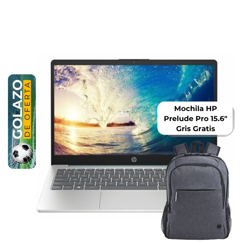 Laptop HP 15‑fc0250la 15.6" AMD Ryzen 5 7520U 8GB RAM 512GB SSD AMD Radeon 610M W11 Home Azul Teclado Español