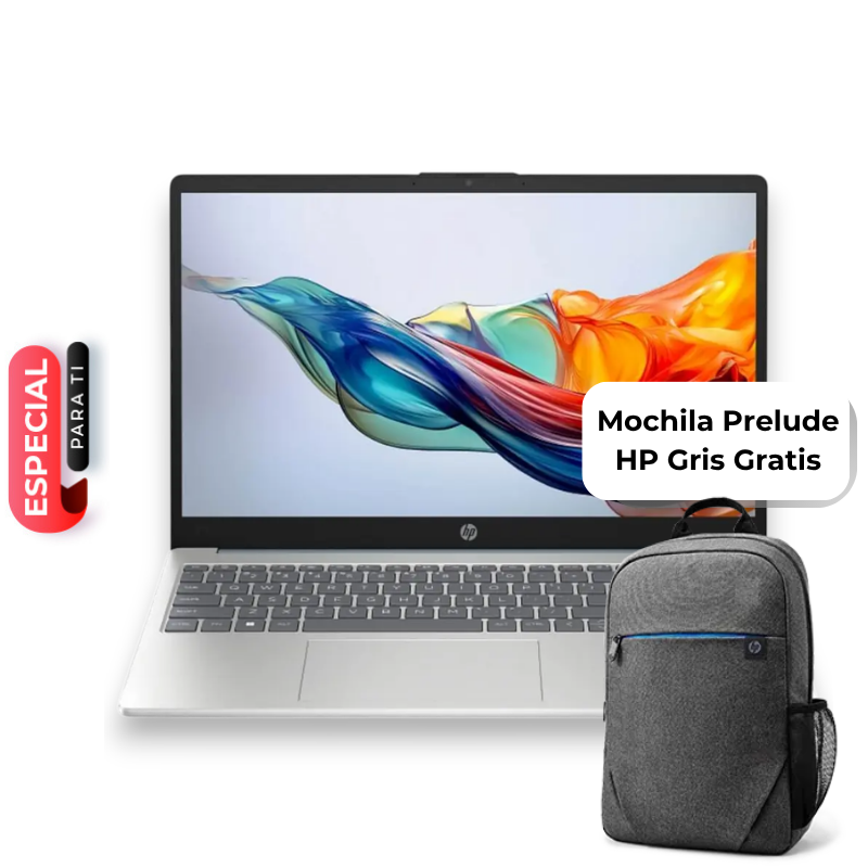 Laptop HP 15-fc027la 15.6" AMD Ryzen 7 7730U 16GB RAM 512GB SSD AMD Radeon Graphics W11 Home Azul Teclado Español