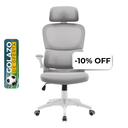 Silla VektorTech AERO Mesh Gris Claro
