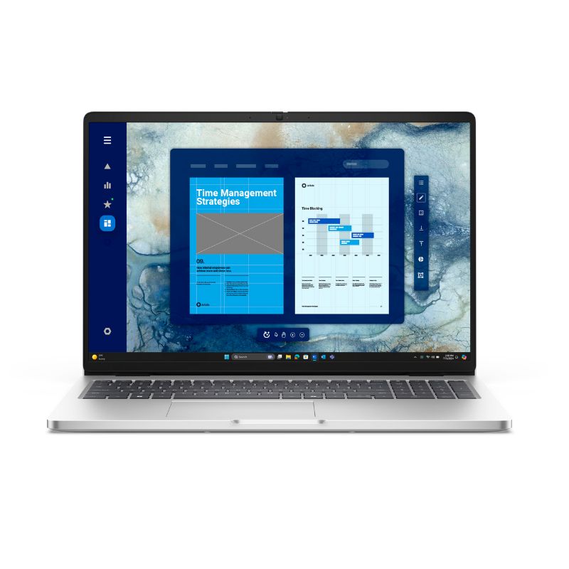 Laptop Dell Pro 16" Intel Core Ultra 7 255U 32GB RAM 1TB SSD Intel UHD Graphics W11 Pro Gris Teclado Español