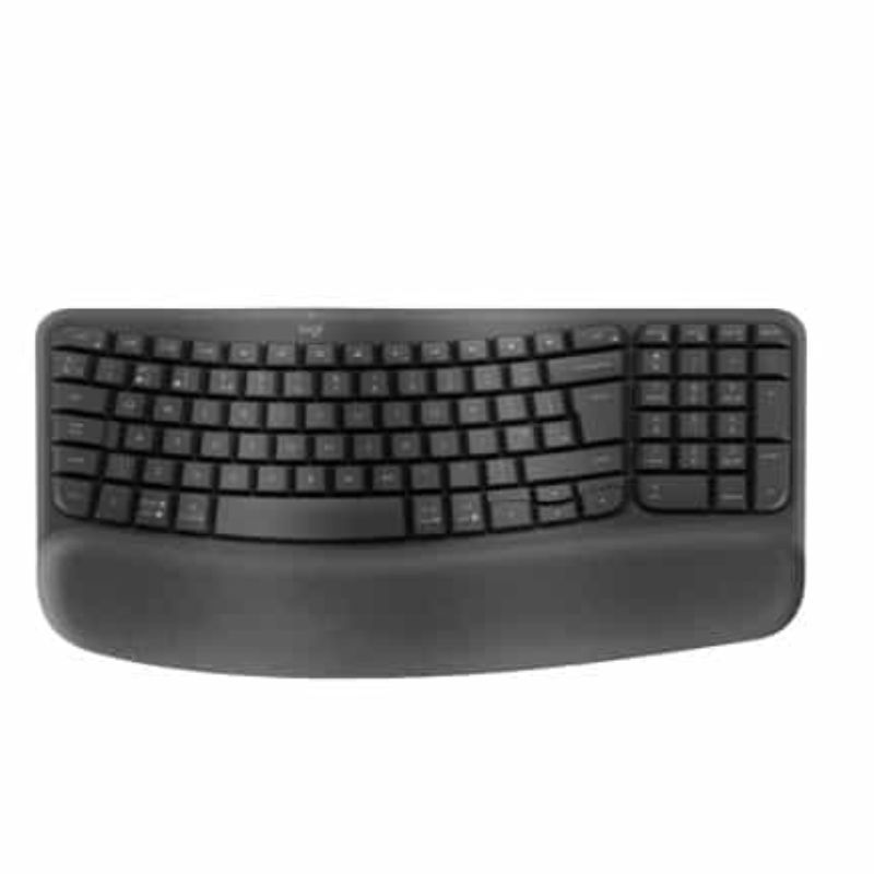 Teclado Inalámbrico Logitech Wave Keys Negro Español