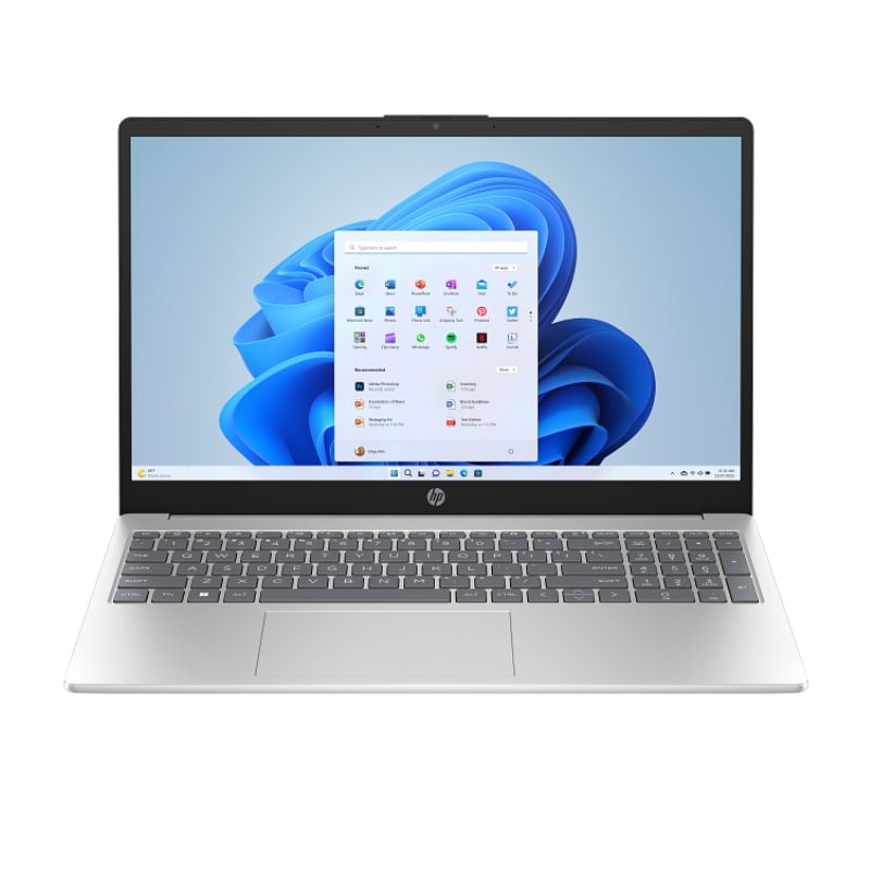 Laptop HP 15-fc0276la 15.6" AMD Ryzen 7 7730U 16GB RAM 1TB SSD AMD Radeon W11 Home Plateada Teclado Español