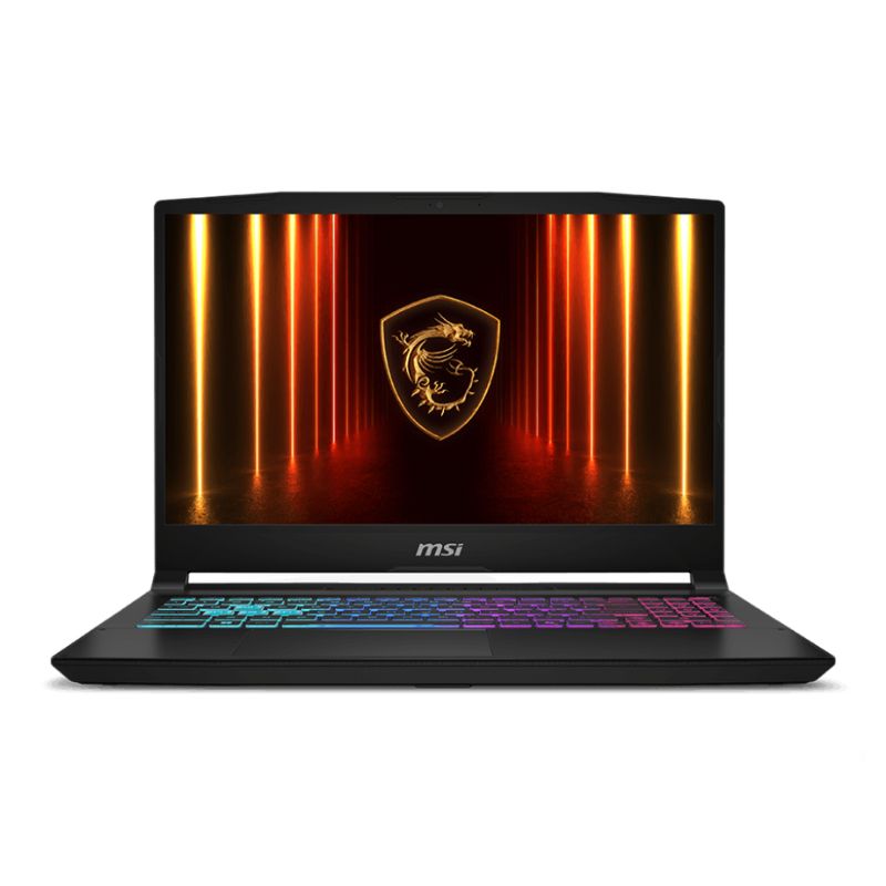 Laptop MSI Katana 15.6" Gaming Intel Core i7-14650HX 16GB DDR5 512GB SSD M.2 NVIDIA GeForce RTX 5050 W11 Home Teclado Ingles Negra