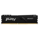 Memoria RAM DDR4 DIMM 8GB Kingston Fury Beast 3200MHz CL16