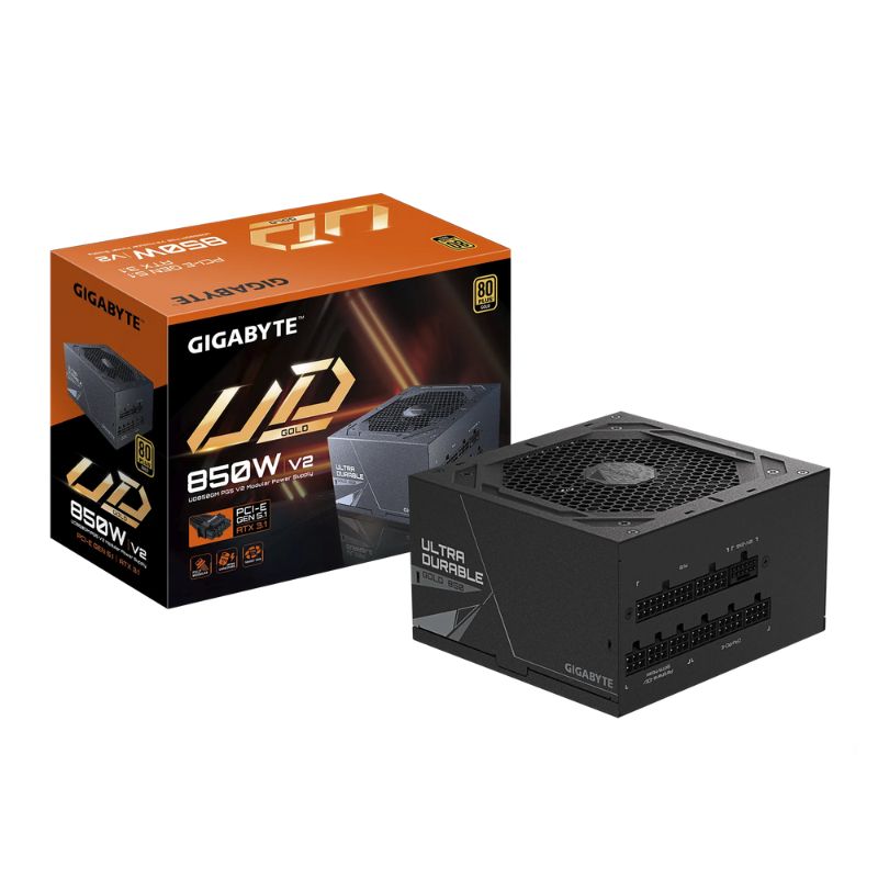 Fuente de Poder 850W Gigabyte UD850GM V2 80 Plus Gold